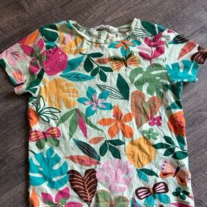 Tropical Kids Shirt with Colorful Print